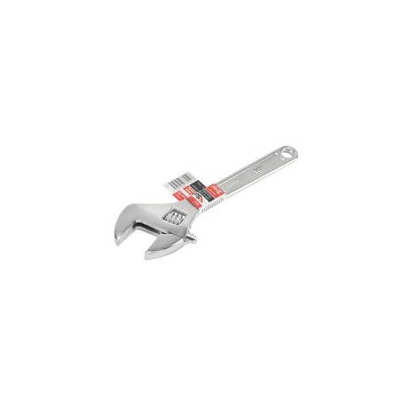 Llave ajustable (perico), cromada 10"