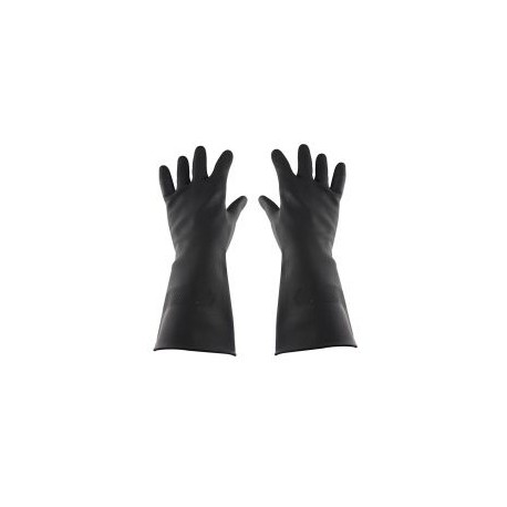 Guantes negros industriales, G